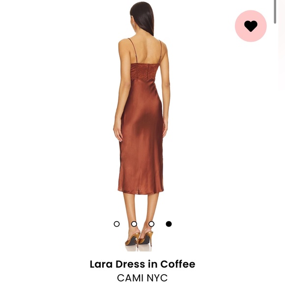 Cami NYC Lara Dress in Coffee Size 0 - Picture 2 of 3